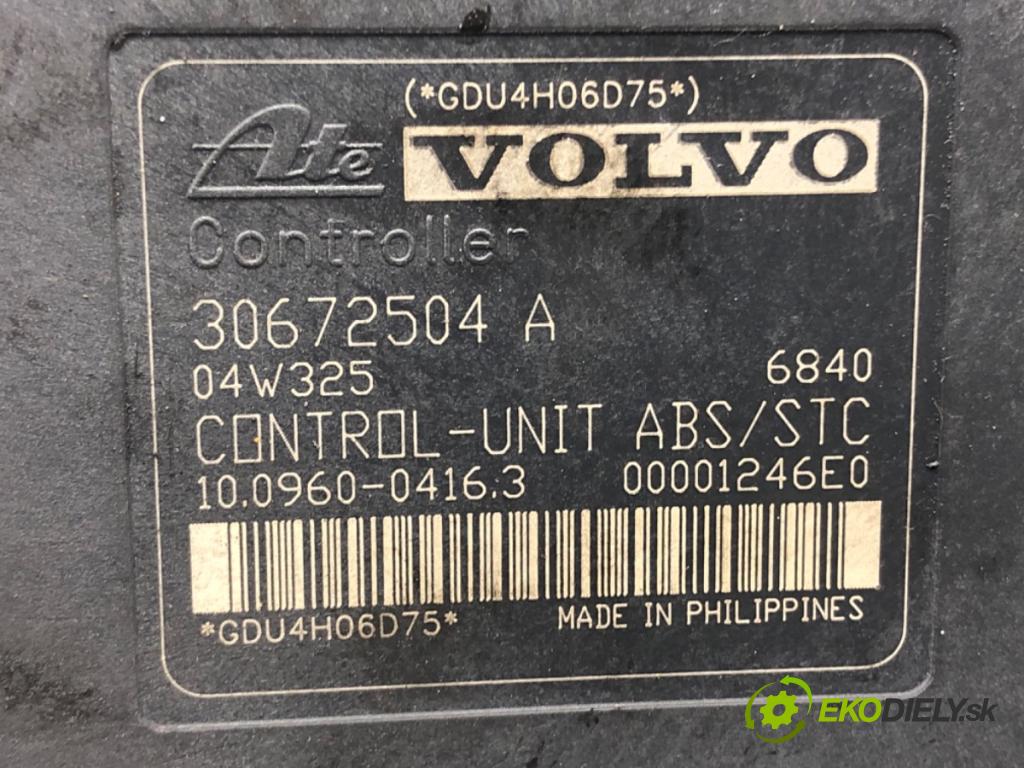 VOLVO V50 (545) 2003 - 2012    2.0 D 100 kW [136 KM] olej napędowy 2004 - 2010  Pumpa ABS 30672504 (Pumpy ABS)