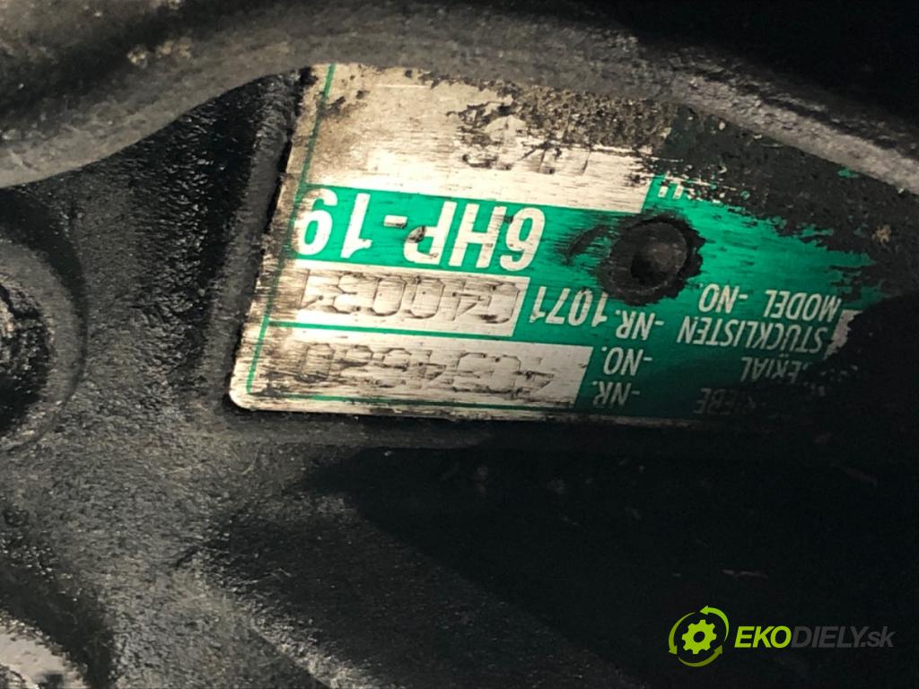 AUDI A6 C6 Avant (4F5) 2004 - 2011    3.0 TDI quattro 165 kW [225 KM] olej napędowy 2005 - 2006  Prevodovka 6HP-19 (Prevodovky)