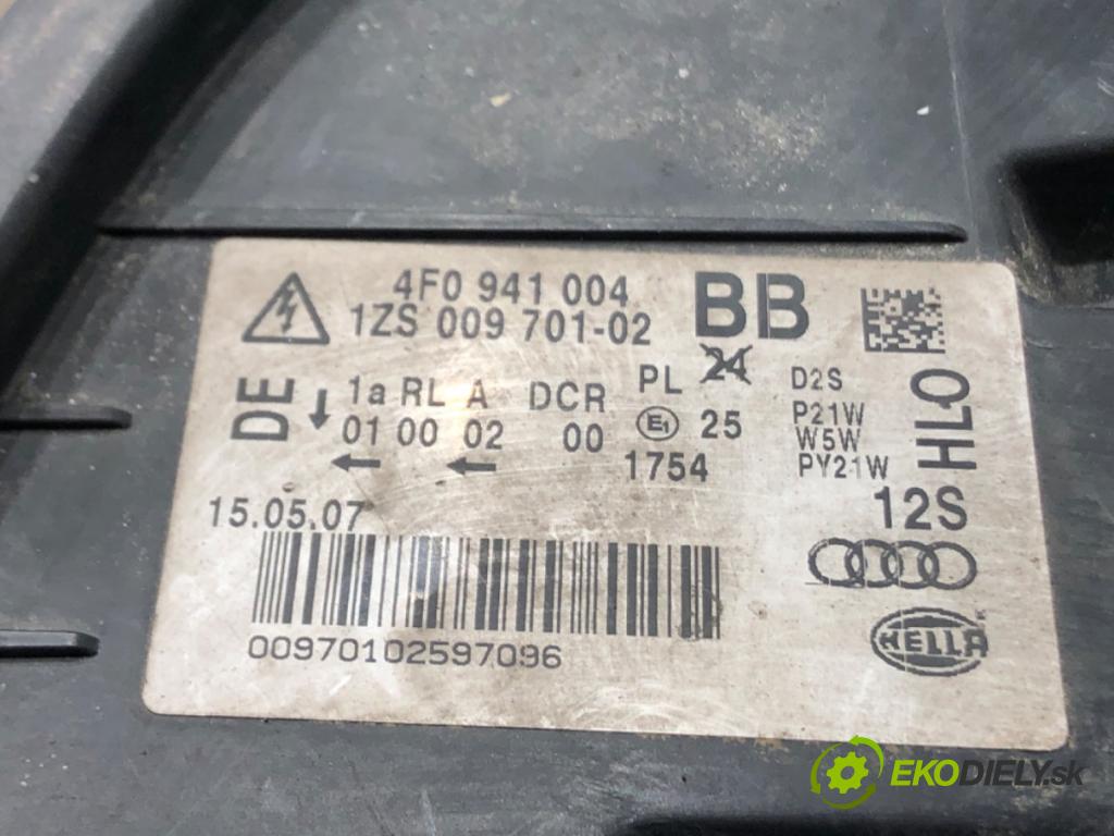 AUDI A6 C6 Avant (4F5) 2004 - 2011    3.0 TDI quattro 165 kW [225 KM] olej napędowy 2005 - 2006  Svetlomet pravy predný XENON 4F0941004BB