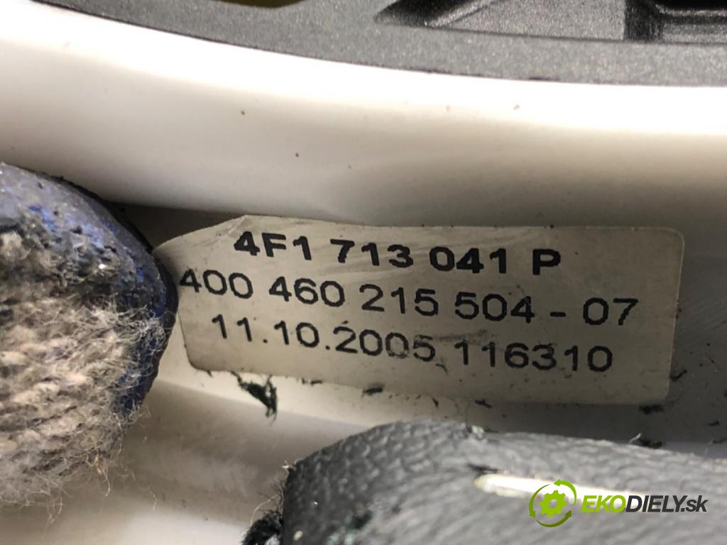 AUDI A6 C6 Avant (4F5) 2004 - 2011    3.0 TDI quattro 165 kW [225 KM] olej napędowy 2005 - 2006  Kulisa 4F1713041P (Rýchlostné páky / kulisy)