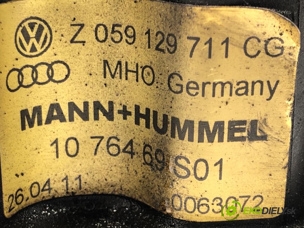 AUDI A6 C6 Avant (4F5) 2004 - 2011    3.0 TDI quattro 165 kW [225 KM] olej napędowy 2005 - 2006  Potrubie sacie, sanie 059129712BL (Sacie potrubia)