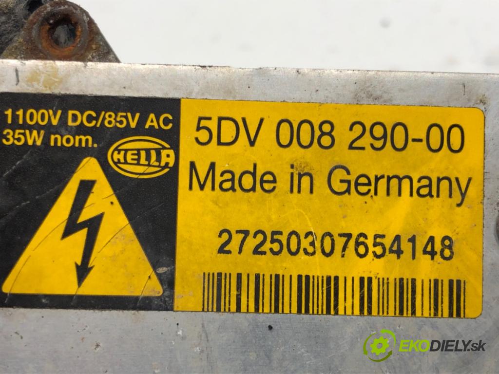 AUDI A6 C6 Avant (4F5) 2004 - 2011    3.0 TDI quattro 165 kW [225 KM] olej napędowy 2005 - 2006  Menič XENON 5DV008290 (Riadiace jednotky xenónu)