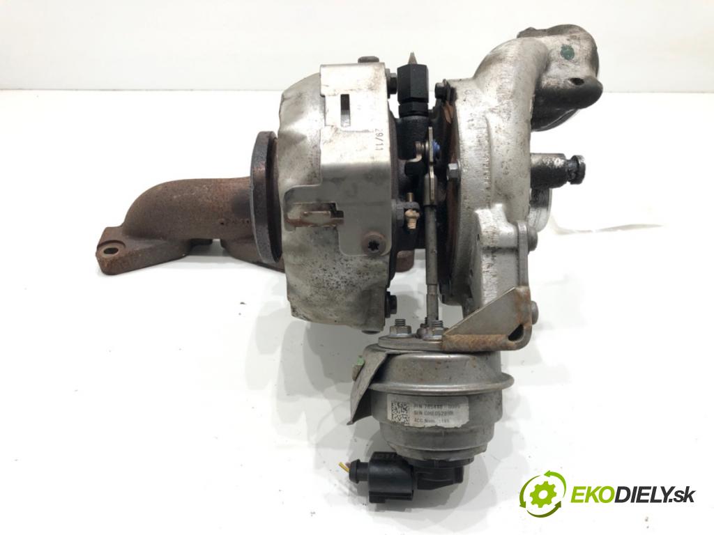 VW SCIROCCO III (137, 138) 2008 - 2017    2.0 TDI 125 kW [170 KM] olej napędowy 2009 - 2017  turbo 03L253010F (Turbodúchadla (kompletní))