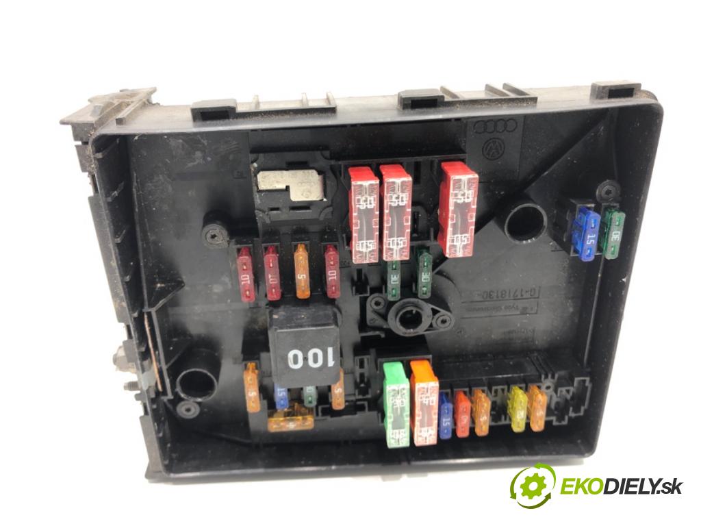 VW SCIROCCO III (137, 138) 2008 - 2017    2.0 TDI 125 kW [170 KM] olej napędowy 2009 - 2017  skříňka poistková 1K0937125D (Pojistkové skříňky)