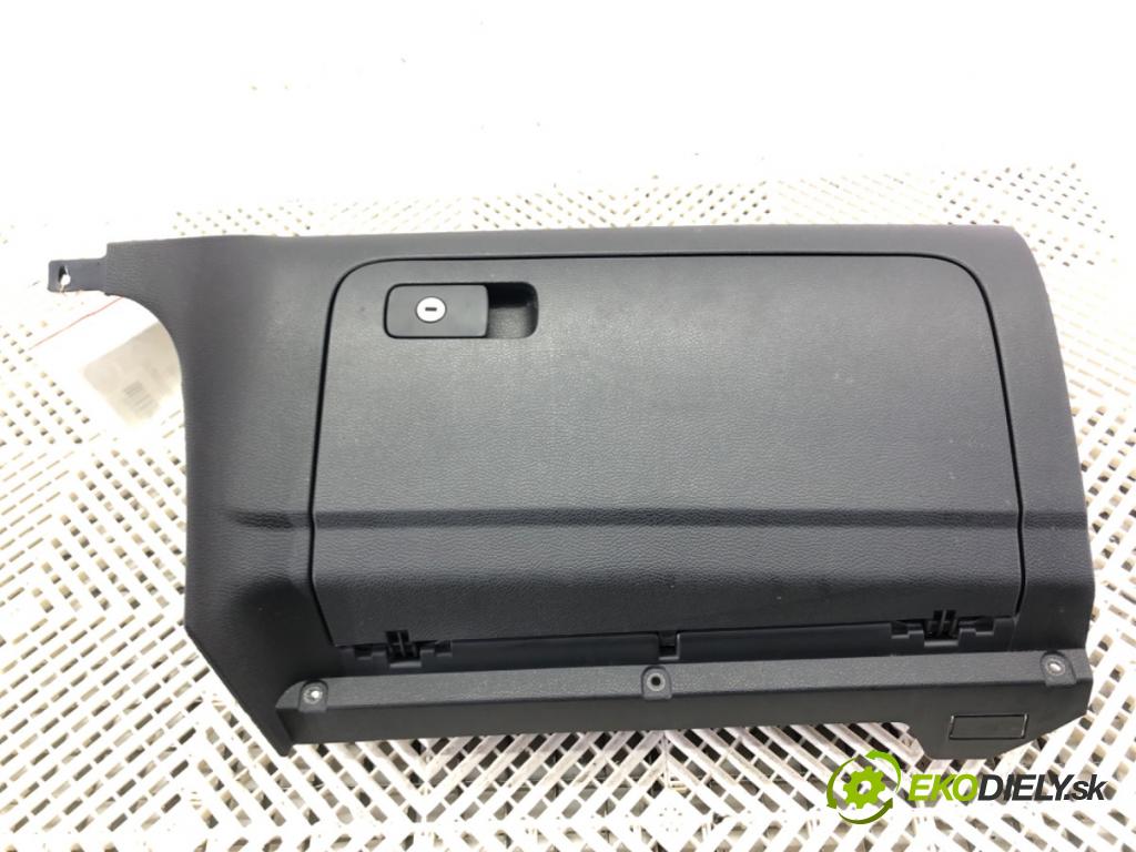 VW SCIROCCO III (137, 138) 2008 - 2017    2.0 TDI 125 kW [170 KM] olej napędowy 2009 - 2017  Priehradka, kastlík spolujazdca  (Priehradky, kastlíky)