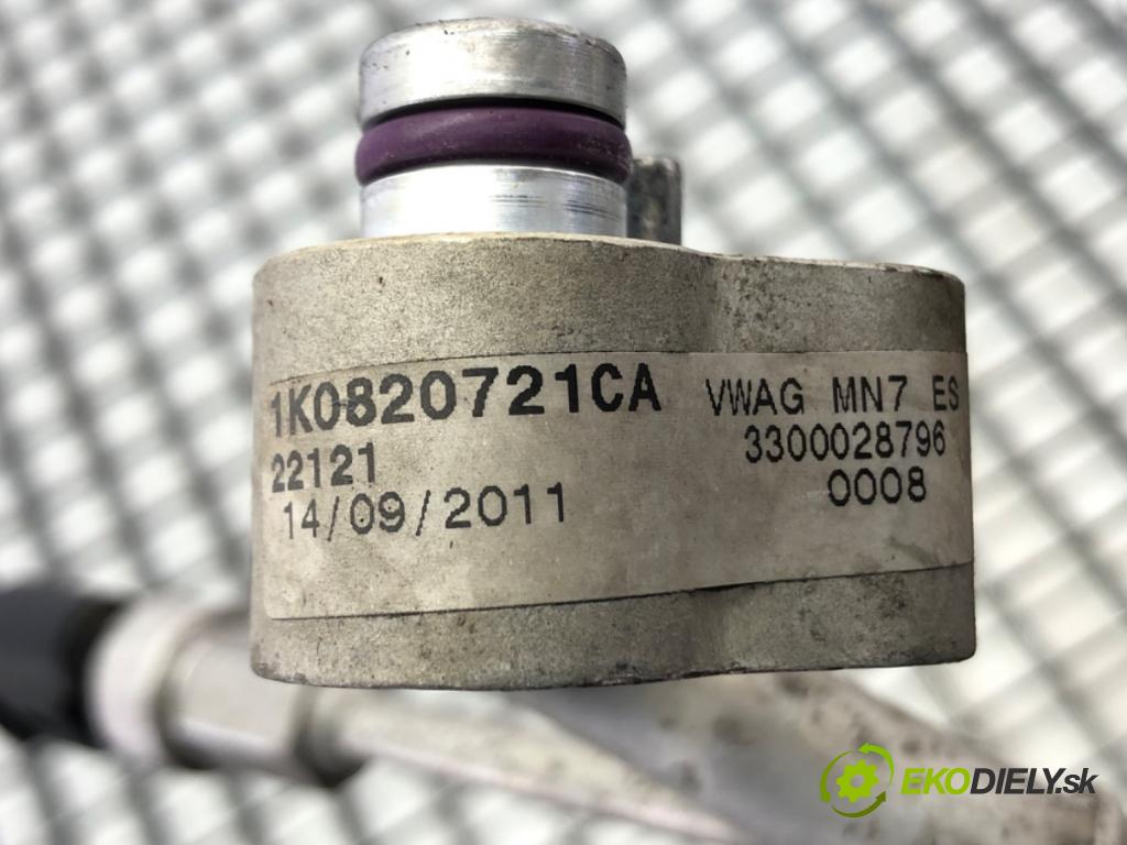 VW SCIROCCO III (137, 138) 2008 - 2017    2.0 TDI 125 kW [170 KM] olej napędowy 2009 - 2017  rúrka klimatizácie 1K0820721CA (Rúrky klimatizácie)