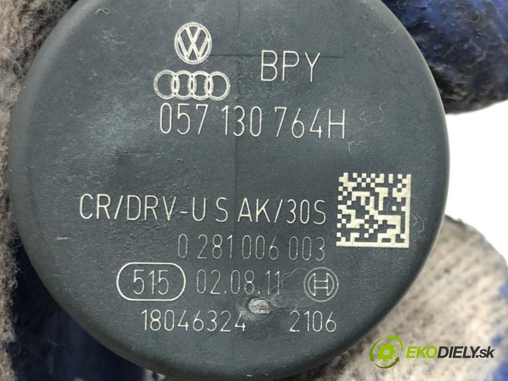 VW SCIROCCO III (137, 138) 2008 - 2017    2.0 TDI 125 kW [170 KM] olej napędowy 2009 - 2017  Regulátor tlaku paliva 057130764H (Ostatné)