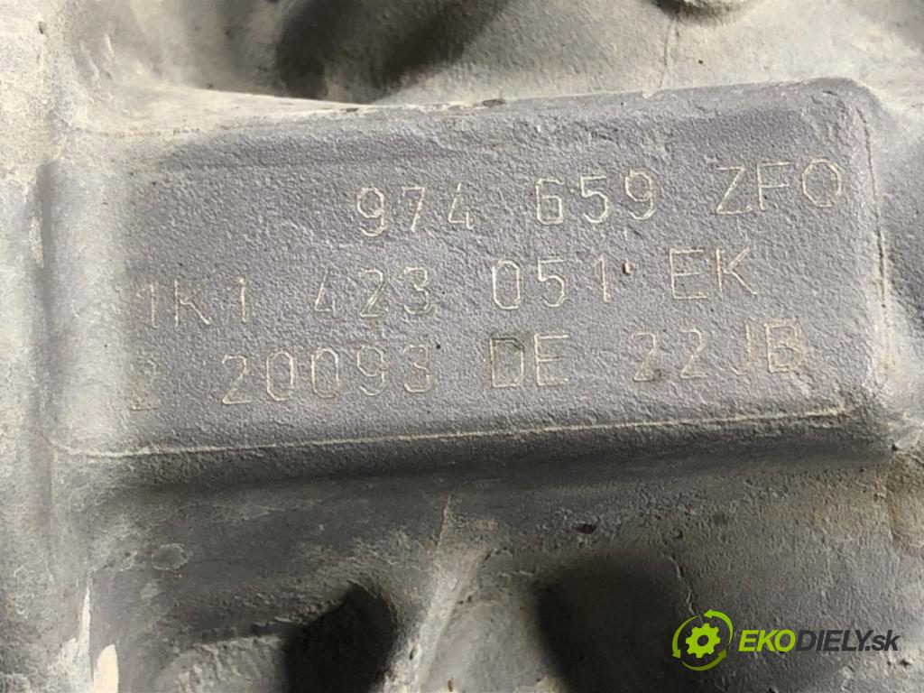 VW SCIROCCO III (137, 138) 2008 - 2017    2.0 TDI 125 kW [170 KM] olej napędowy 2009 - 2017  riadenie 1K1423051EK (Riadenia)