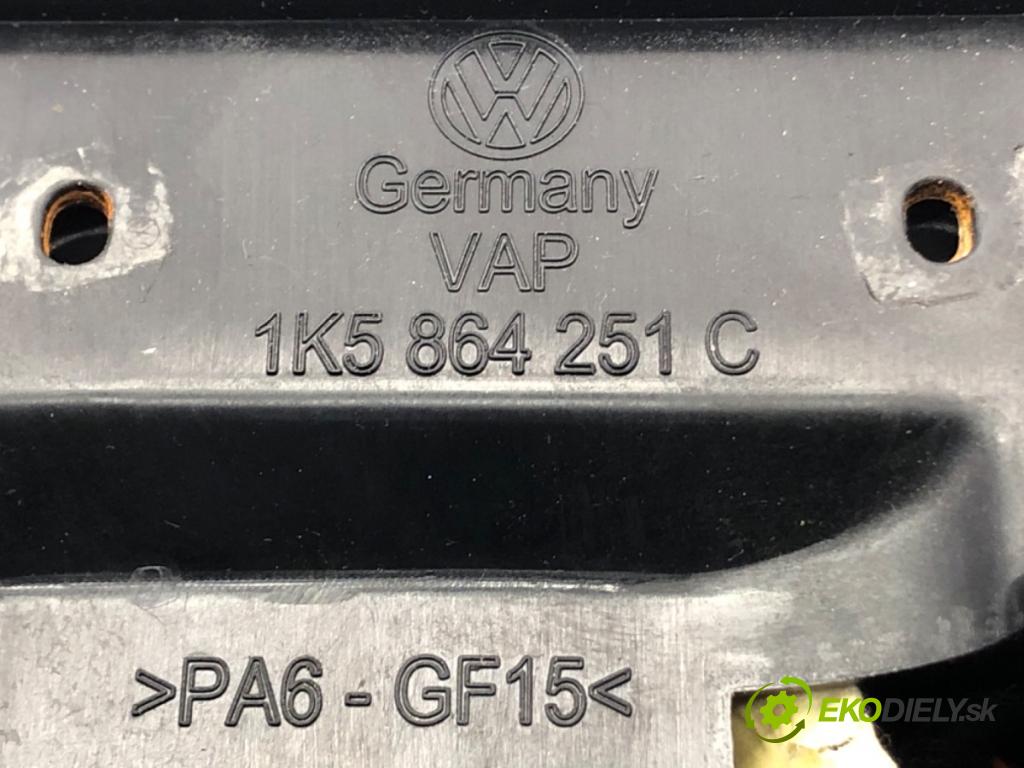 VW SCIROCCO III (137, 138) 2008 - 2017    2.0 TDI 125 kW [170 KM] olej napędowy 2009 - 2017  Lakťová opierka 1K5864251C (Lakťové opierky)