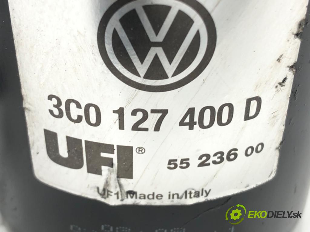 VW SCIROCCO III (137, 138) 2008 - 2017    2.0 TDI 125 kW [170 KM] olej napędowy 2009 - 2017  Obal filtra paliva 3C0127400D (Obaly filtrov paliva)