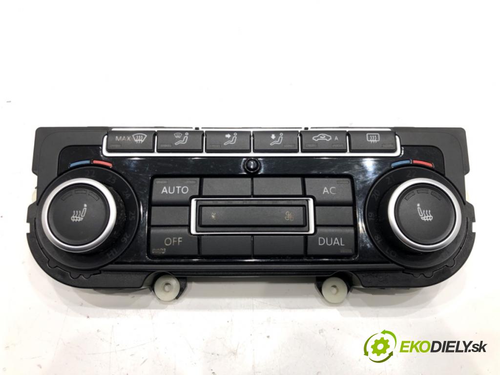 VW SCIROCCO III (137, 138) 2008 - 2017    2.0 TDI 125 kW [170 KM] olej napędowy 2009 - 2017  Panel ovládania kúrenia 5K0907044ES (Prepínače, spínače, tlačidlá a ovládače kúrenia)