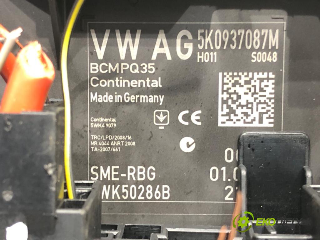 VW SCIROCCO III (137, 138) 2008 - 2017    2.0 TDI 125 kW [170 KM] olej napędowy 2009 - 2017  Modul BCM 5K0937087M (Ostatné)