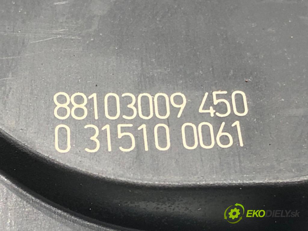 RENAULT CLIO III (BR0/1, CR0/1) 2005 - 2014    1.5 dCi 55 kW [75 KM] olej napędowy 2010 - 2014  Prepínač stieračov 88103009 (Prepínače, spínače, tlačidlá a ovládače kúrenia)