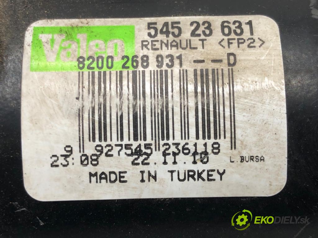 RENAULT CLIO III (BR0/1, CR0/1) 2005 - 2014    1.5 dCi 55 kW [75 KM] olej napędowy 2010 - 2014  Mechanizmus stieračov predný 8200268931 (Motorčeky stieračov predné)