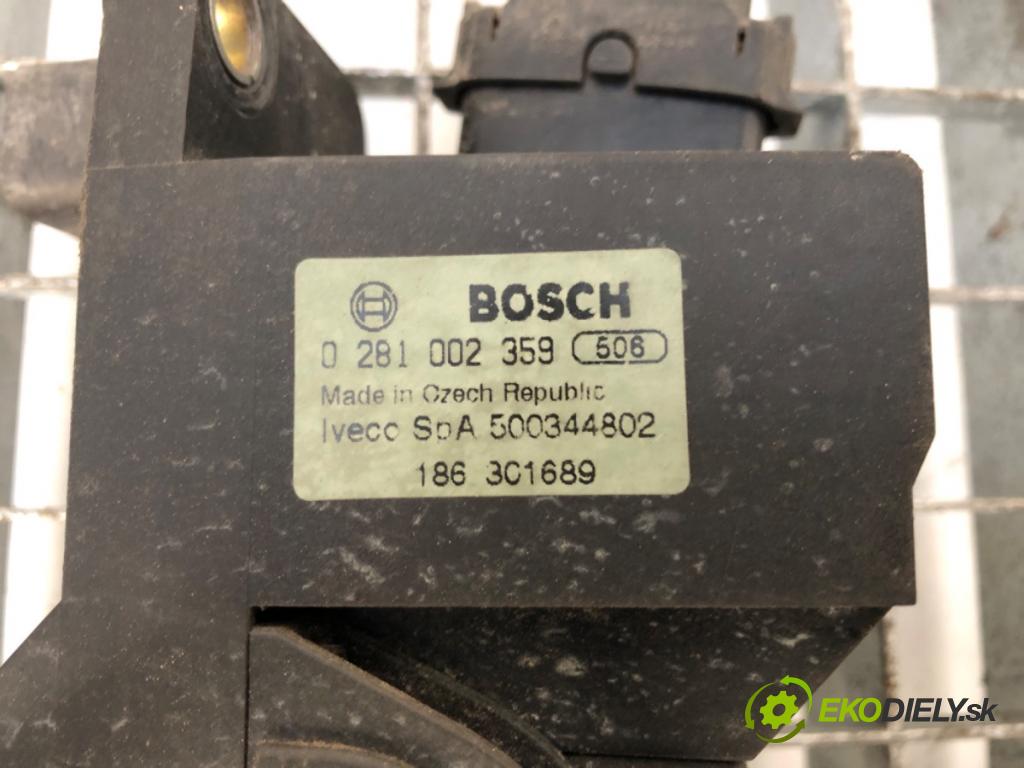 IVECO DAILY III Autobus 1999 - 2006    35 S 13, 40 C 13, 50 C 13 92 kW [125 KM] olej napędowy 1999 - 2006  Potenciometer plynu 0281002359 (Pedále)