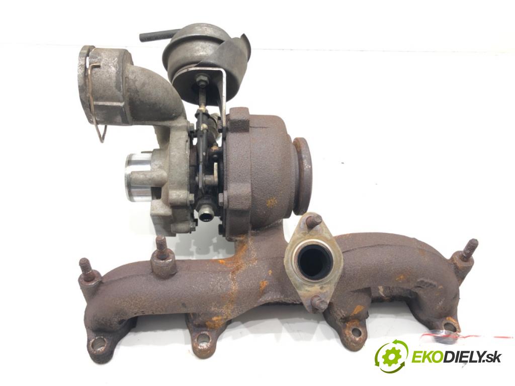 SKODA OCTAVIA II (1Z3) 2004 - 2013    1.9 TDI 77 kW [105 KM] olej napędowy 2004 - 2010  turbo 03G253014F (Turbodúchadla (kompletní))