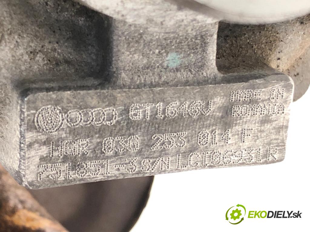 SKODA OCTAVIA II (1Z3) 2004 - 2013    1.9 TDI 77 kW [105 KM] olej napędowy 2004 - 2010  turbo 03G253014F (Turbodúchadla (kompletní))