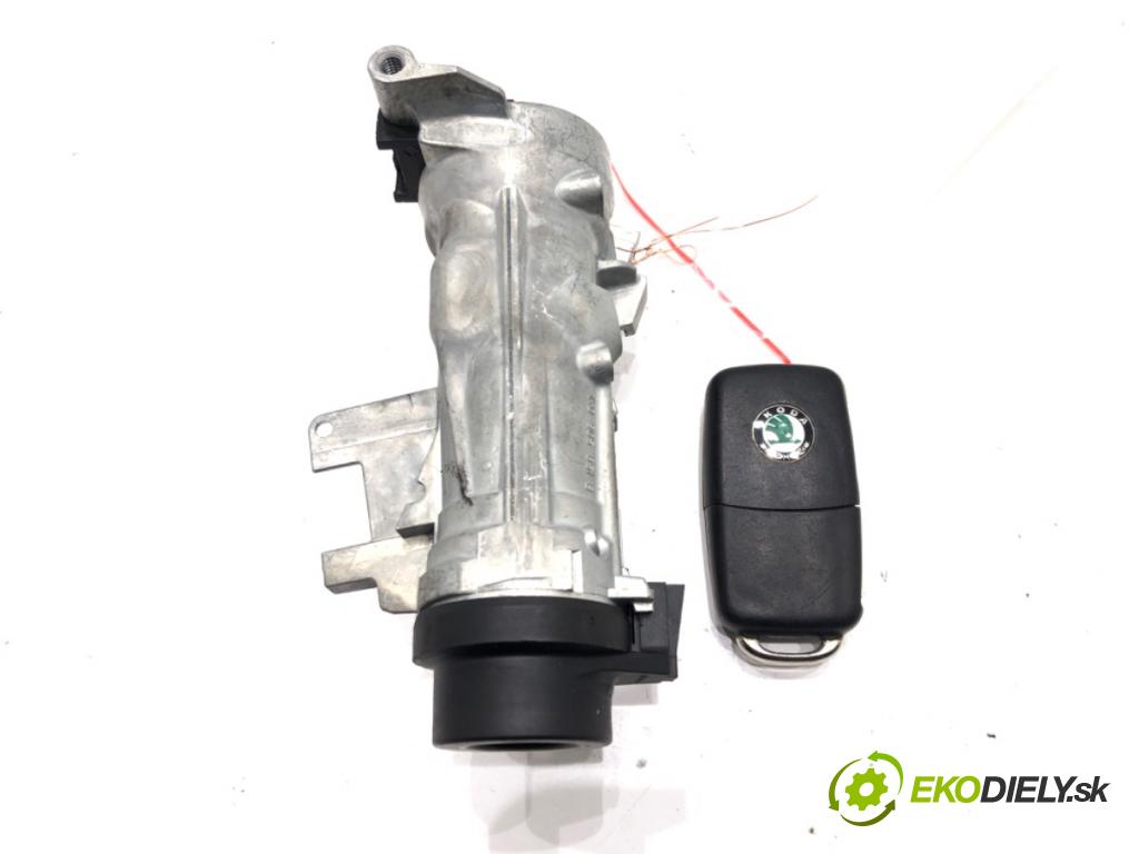 SKODA OCTAVIA II (1Z3) 2004 - 2013    1.9 TDI 77 kW [105 KM] olej napędowy 2004 - 2010  spinačka 1K0905851B (Spínacie skrinky a kľúče)