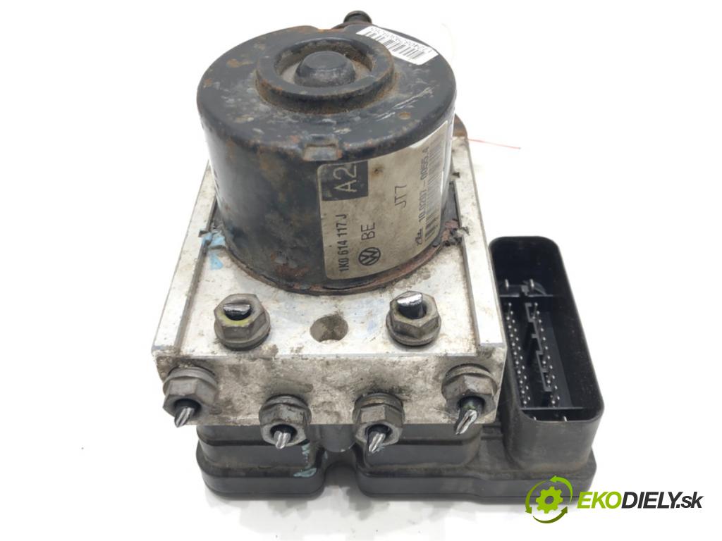SKODA OCTAVIA II (1Z3) 2004 - 2013    1.9 TDI 77 kW [105 KM] olej napędowy 2004 - 2010  Pumpa ABS 1K0614117J (Pumpy ABS)