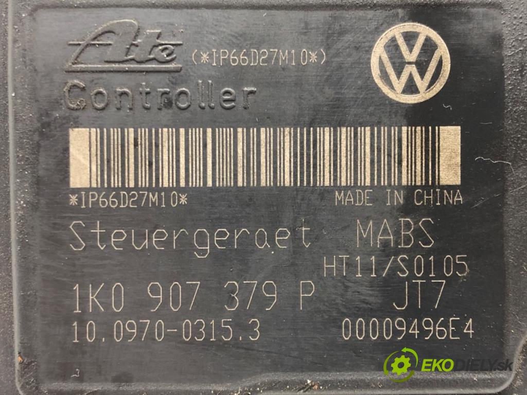 SKODA OCTAVIA II (1Z3) 2004 - 2013    1.9 TDI 77 kW [105 KM] olej napędowy 2004 - 2010  Pumpa ABS 1K0614117J (Pumpy ABS)