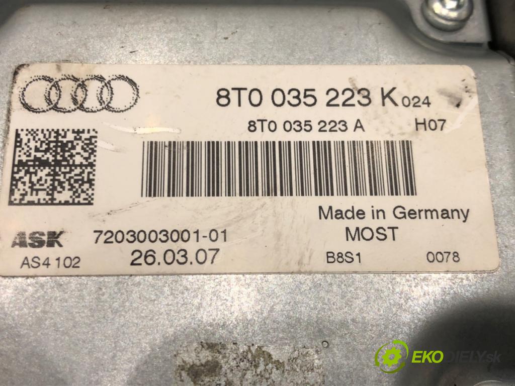 AUDI A5 (8T3) 2007 - 2017    3.0 TDI quattro 176 kW [240 KM] olej napędowy 2007 - 2012  Zosilňovač 8T0035223K (Zosilňovače)