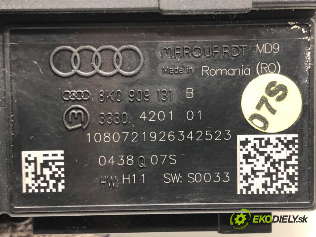 AUDI A5 (8T3) 2007 - 2017    3.0 TDI quattro 176 kW [240 KM] olej napędowy 2007 - 2012  spinačka 8K0909131B (Spínacie skrinky a kľúče)