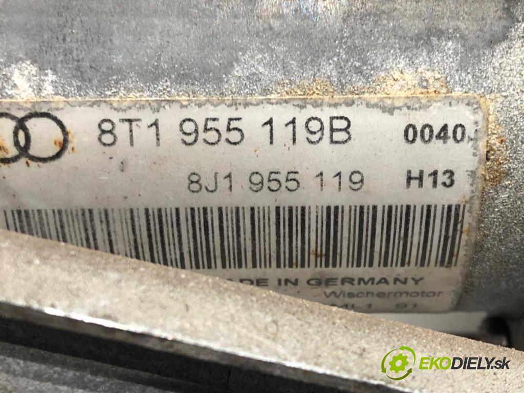 AUDI A5 (8T3) 2007 - 2017    3.0 TDI quattro 176 kW [240 KM] olej napędowy 2007 - 2012  Mechanizmus stieračov predný 8T1955119B (Motorčeky stieračov predné)