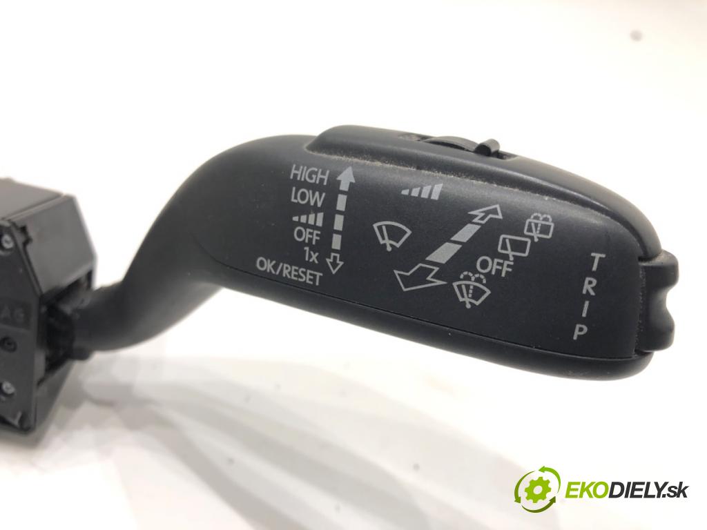 SKODA ROOMSTER (5J7) 2006 - 2015    1.2 51 kW [70 KM] benzyna 2007 - 2015  Prepínač kombinovaný 7H0953503GC (Prepínače, spínače, tlačidlá a ovládače kúrenia)