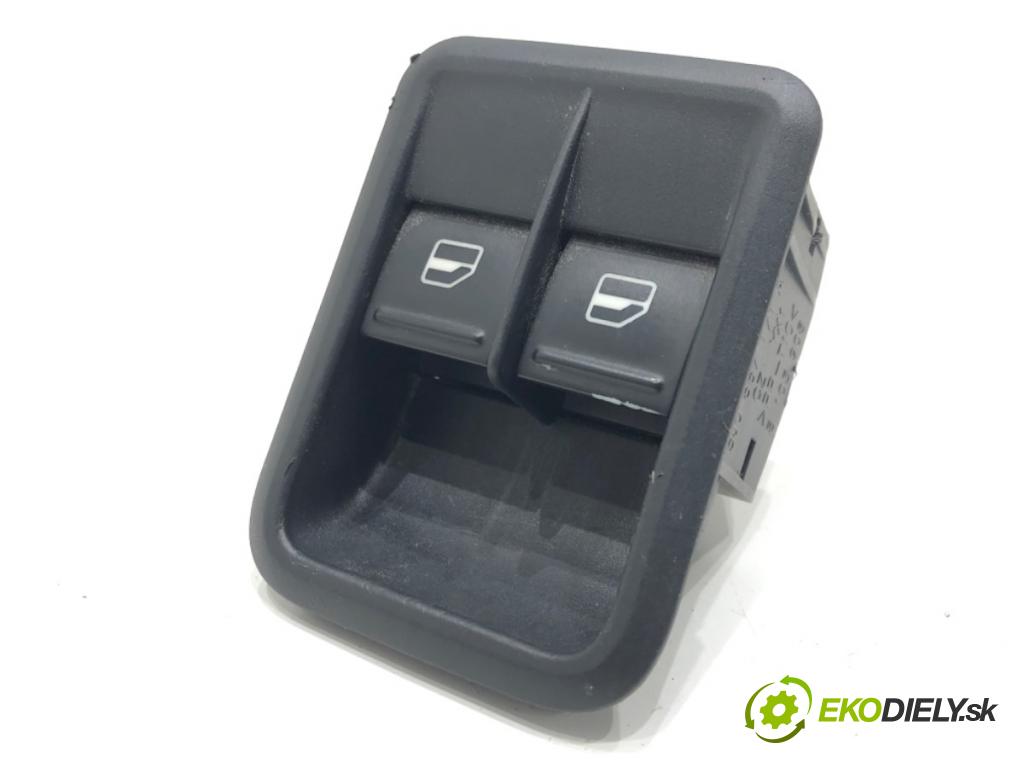 SKODA ROOMSTER (5J7) 2006 - 2015    1.2 51 kW [70 KM] benzyna 2007 - 2015  Prepínač okien 5J0867171A (Prepínače, spínače, tlačidlá a ovládače kúrenia)