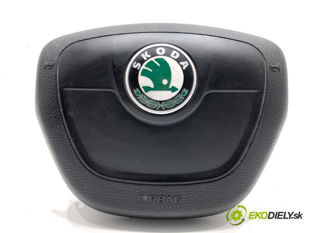 SKODA ROOMSTER (5J7) 2006 - 2015    1.2 51 kW [70 KM] benzyna 2007 - 2015  AirBag volantu 5J0880201H (Airbagy)