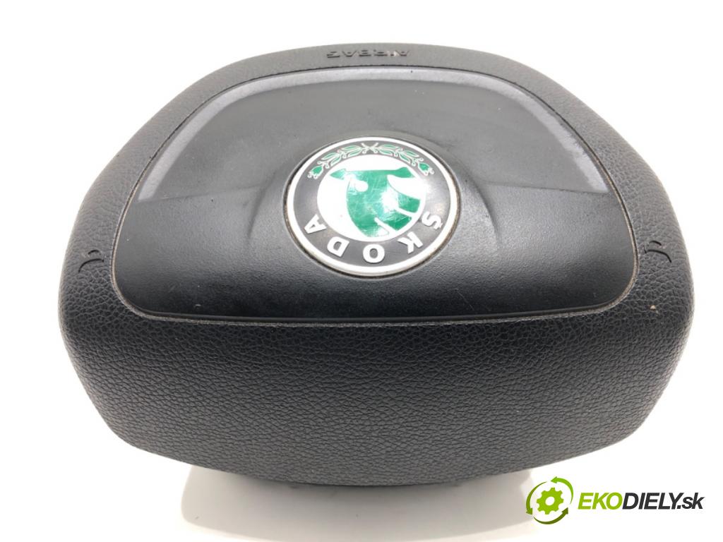 SKODA ROOMSTER (5J7) 2006 - 2015    1.2 51 kW [70 KM] benzyna 2007 - 2015  AirBag volantu 5J0880201H (Airbagy)