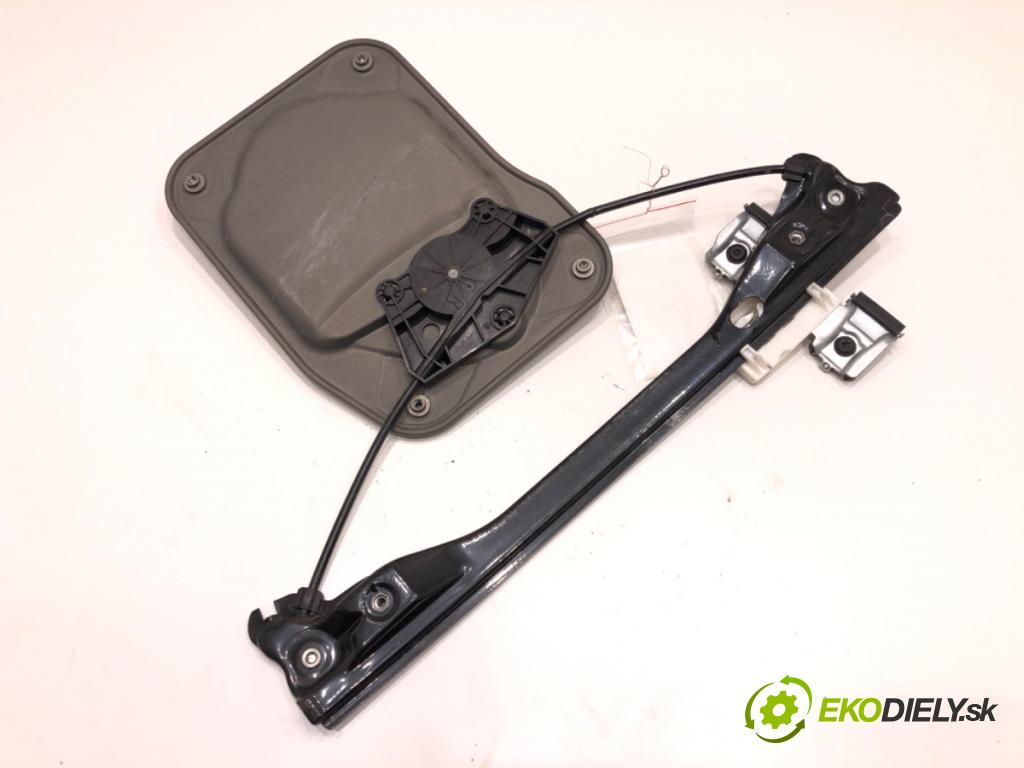 SKODA ROOMSTER (5J7) 2006 - 2015    1.2 51 kW [70 KM] benzyna 2007 - 2015  mechanismus okna pravý přední část 6Q2959801F