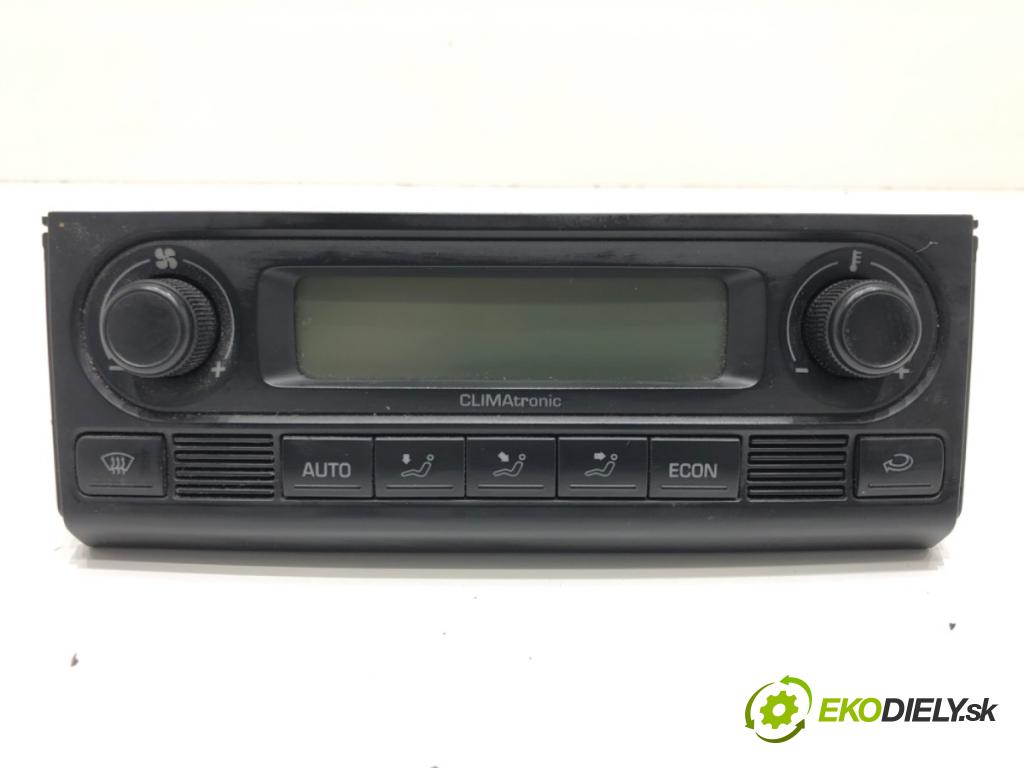 SKODA ROOMSTER (5J7) 2006 - 2015    1.2 51 kW [70 KM] benzyna 2007 - 2015  Panel ovládania kúrenia 5J0907044A (Prepínače, spínače, tlačidlá a ovládače kúrenia)