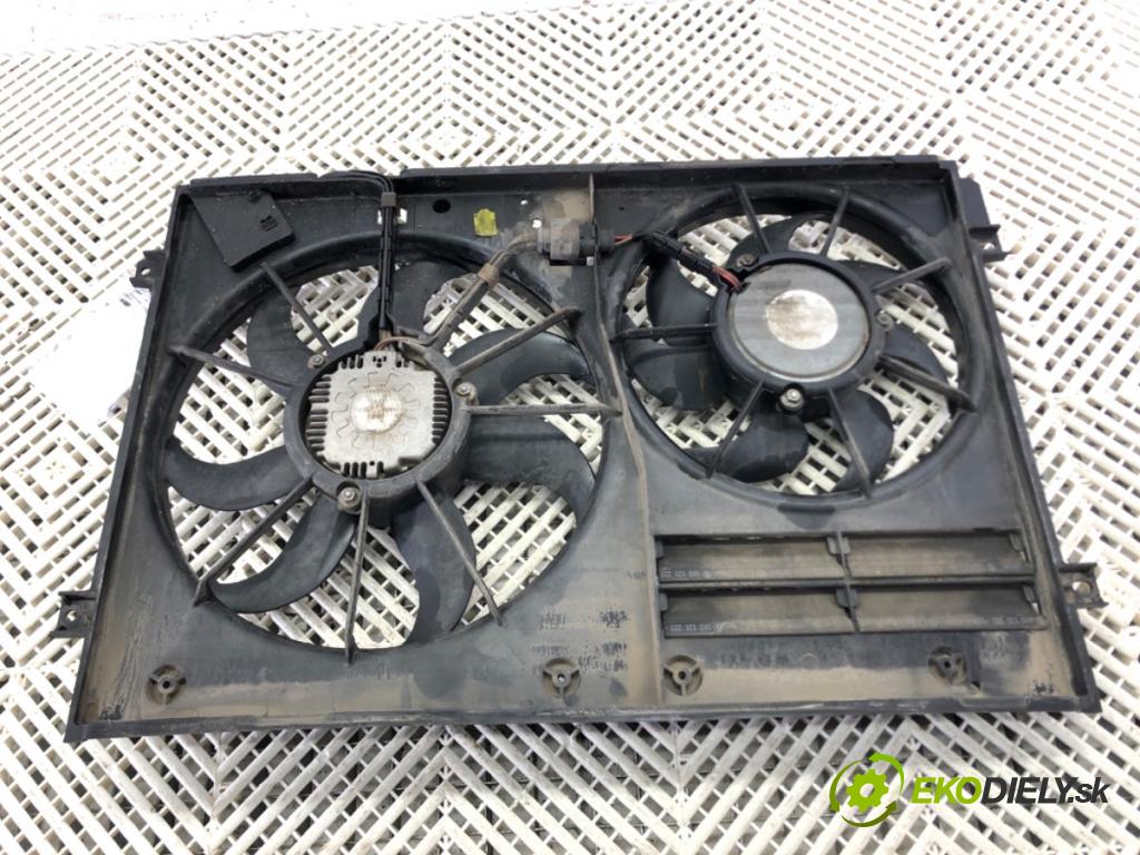 VW PASSAT B6 Variant (3C5) 2005 - 2011    2.0 TDI 103 kW [140 KM] olej napędowy 2005 - 2009  ventilátor chladiče 1K0121207A (Ventilátory)