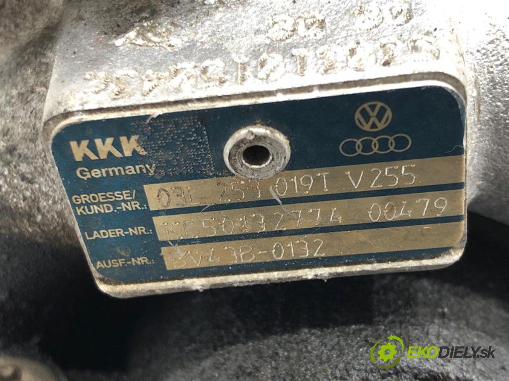 VW PASSAT B6 Variant (3C5) 2005 - 2011    2.0 TDI 103 kW [140 KM] olej napędowy 2005 - 2009  turbo 03L253019T (Turbodúchadla (kompletní))