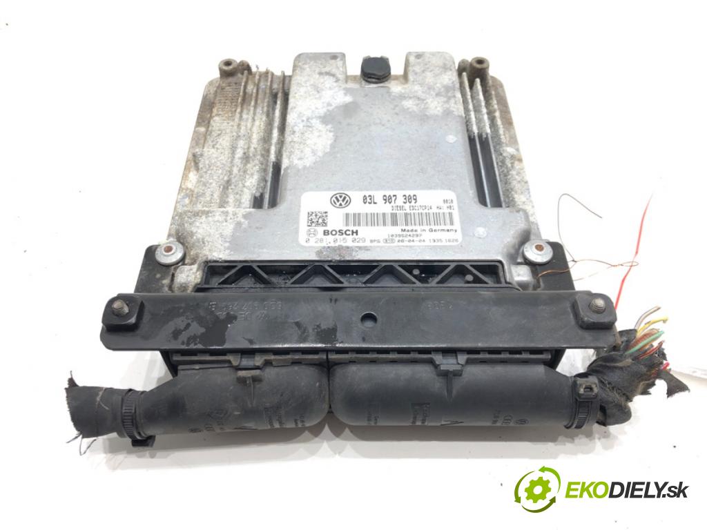VW PASSAT B6 Variant (3C5) 2005 - 2011    2.0 TDI 103 kW [140 KM] olej napędowy 2005 - 2009  riadiaca jednotka Motor 03L907309 (Riadiace jednotky)