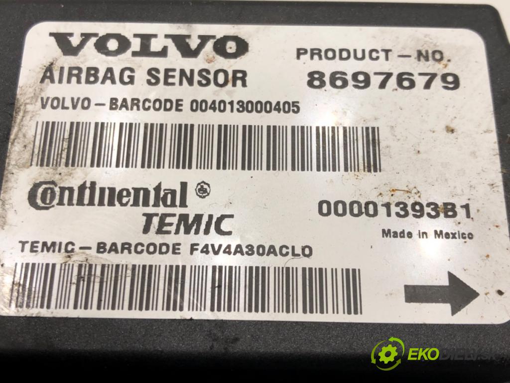VOLVO V50 (545) 2003 - 2012    2.4 125 kW [170 KM] benzyna 2004 - 2010  senzor airbag 8697679 (Snímače)