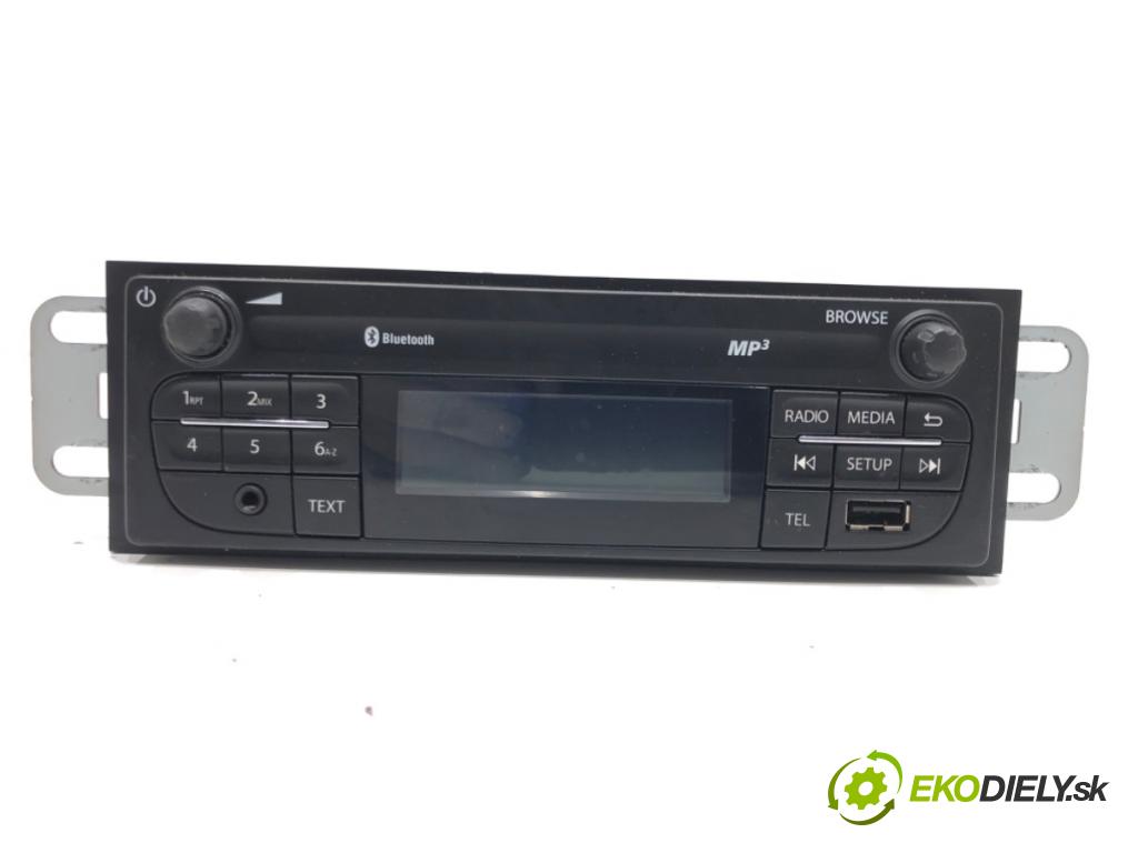 RENAULT MASTER III Autobus (JV) 2011 - 2022    2.3 dCi 135 FWD (JV0N, JV08) 100 kW [136 KM] olej napędowy 2014 - 2022  RADIO 280215396R (Audio zariadenia)