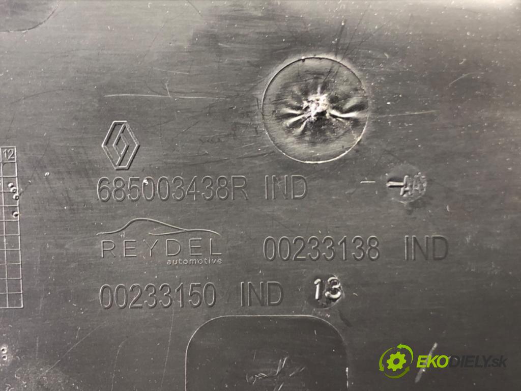 RENAULT MASTER III Autobus (JV) 2011 - 2022    2.3 dCi 135 FWD (JV0N, JV08) 100 kW [136 KM] olej napędowy 2014 - 2022  Priehradka, kastlík spolujazdca 685003438R (Priehradky, kastlíky)