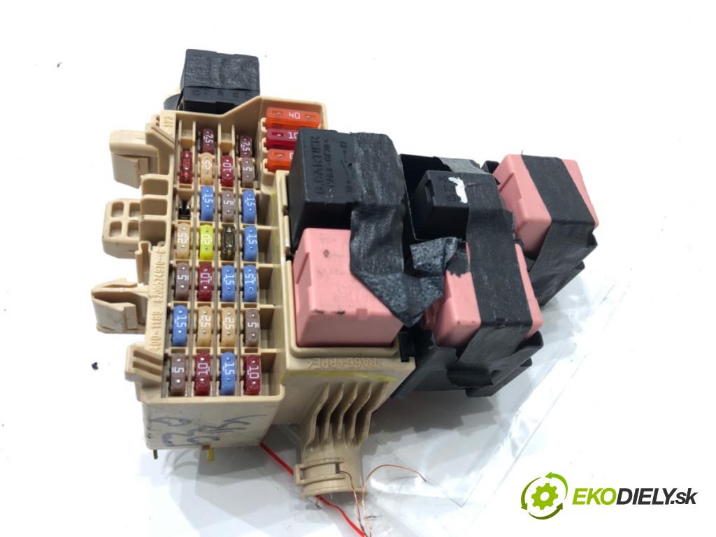 RENAULT MASTER III Autobus (JV) 2011 - 2022    2.3 dCi 135 FWD (JV0N, JV08) 100 kW [136 KM] olej napędowy 2014 - 2022  skříňka poistková  (Pojistkové skříňky)