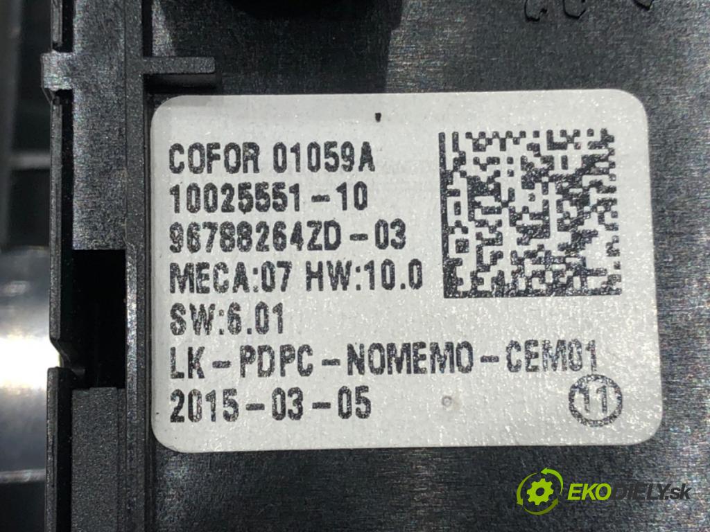 PEUGEOT 308 SW II (LC_, LJ_, LR_, LX_, L4_) 2014 - 2021    2.0 BlueHDi 150 110 kW [150 KM] olej napędowy 2014 - 2021  Prepínač okien 96788264ZD (Prepínače, spínače, tlačidlá a ovládače kúrenia)