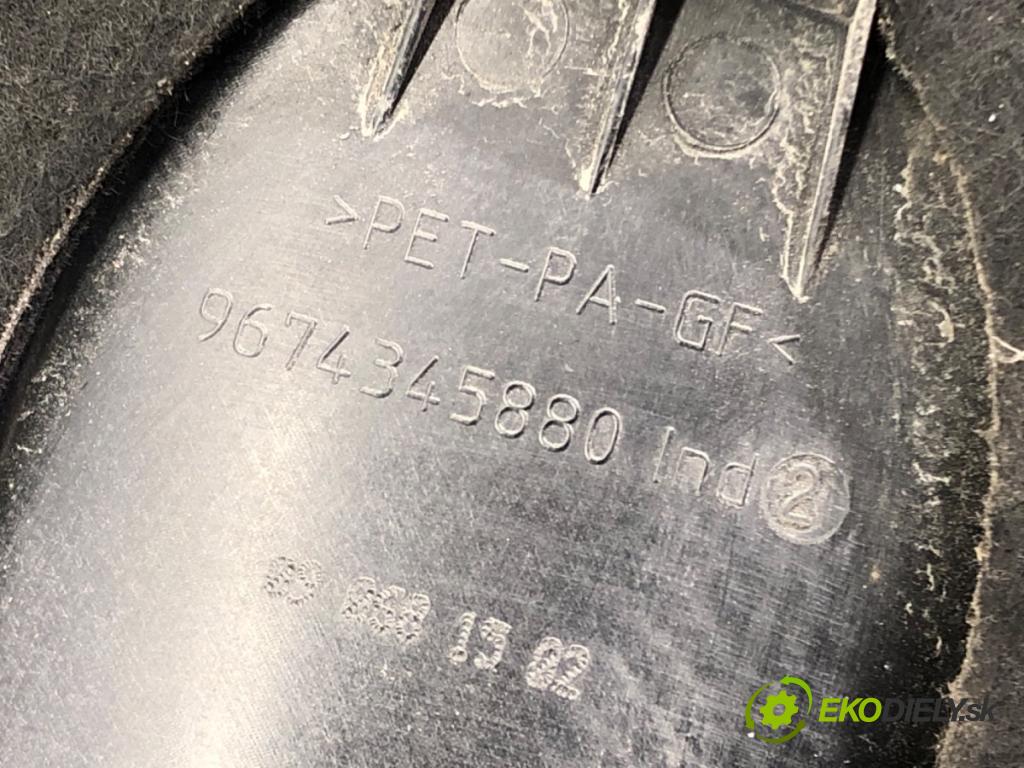 PEUGEOT 308 SW II (LC_, LJ_, LR_, LX_, L4_) 2014 - 2021    2.0 BlueHDi 150 110 kW [150 KM] olej napędowy 2014 - 2021  kryt motora 9674345880 (Kryty motora)