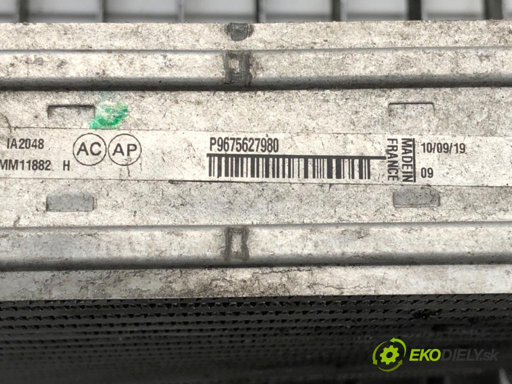 PEUGEOT 308 SW II (LC_, LJ_, LR_, LX_, L4_) 2014 - 2021    2.0 BlueHDi 150 110 kW [150 KM] olej napędowy 2014 - 2021  intercooler P9675627980 (Chladiče nasávaného vzduchu (intercoolery))