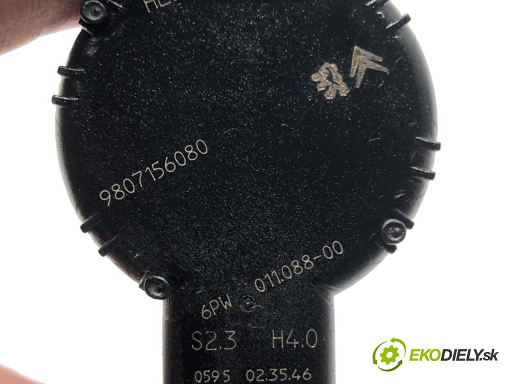 PEUGEOT 308 SW II (LC_, LJ_, LR_, LX_, L4_) 2014 - 2021    2.0 BlueHDi 150 110 kW [150 KM] olej napędowy 2014 - 2021  Snímač dažďa 9807156080 (Snímače dažďa)