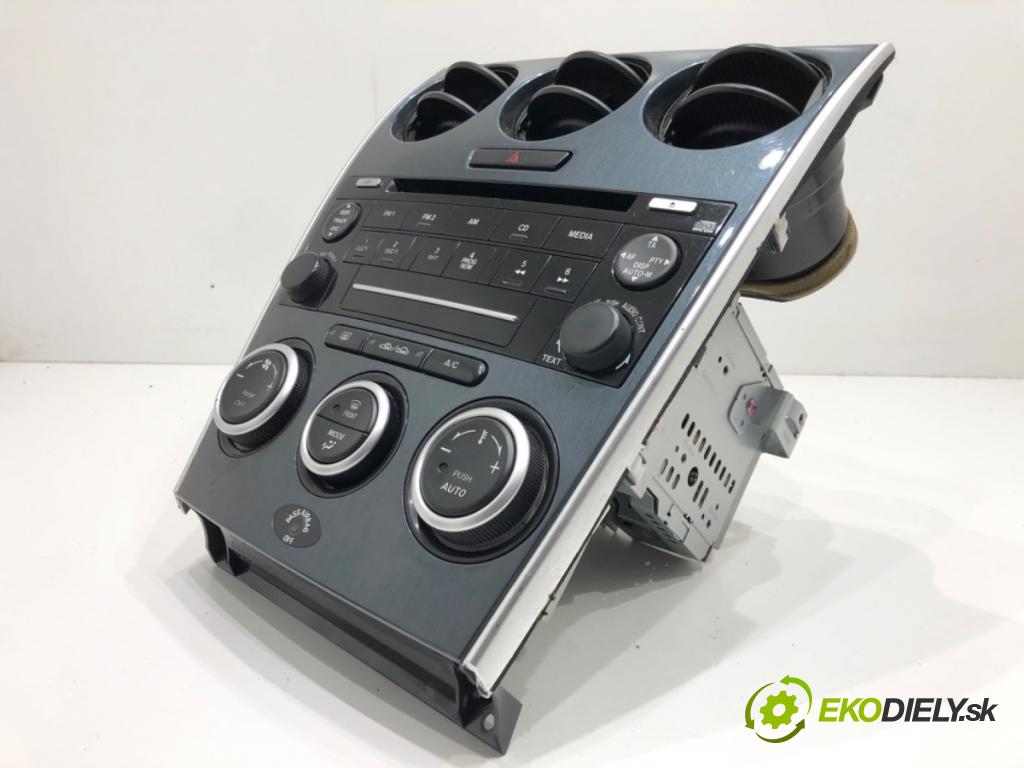 MAZDA 6 Station Wagon (GY) 2002 - 2008    1.8 88 kW [120 KM] benzyna 2002 - 2007  RADIO GR4B66DSX (Audio zariadenia)