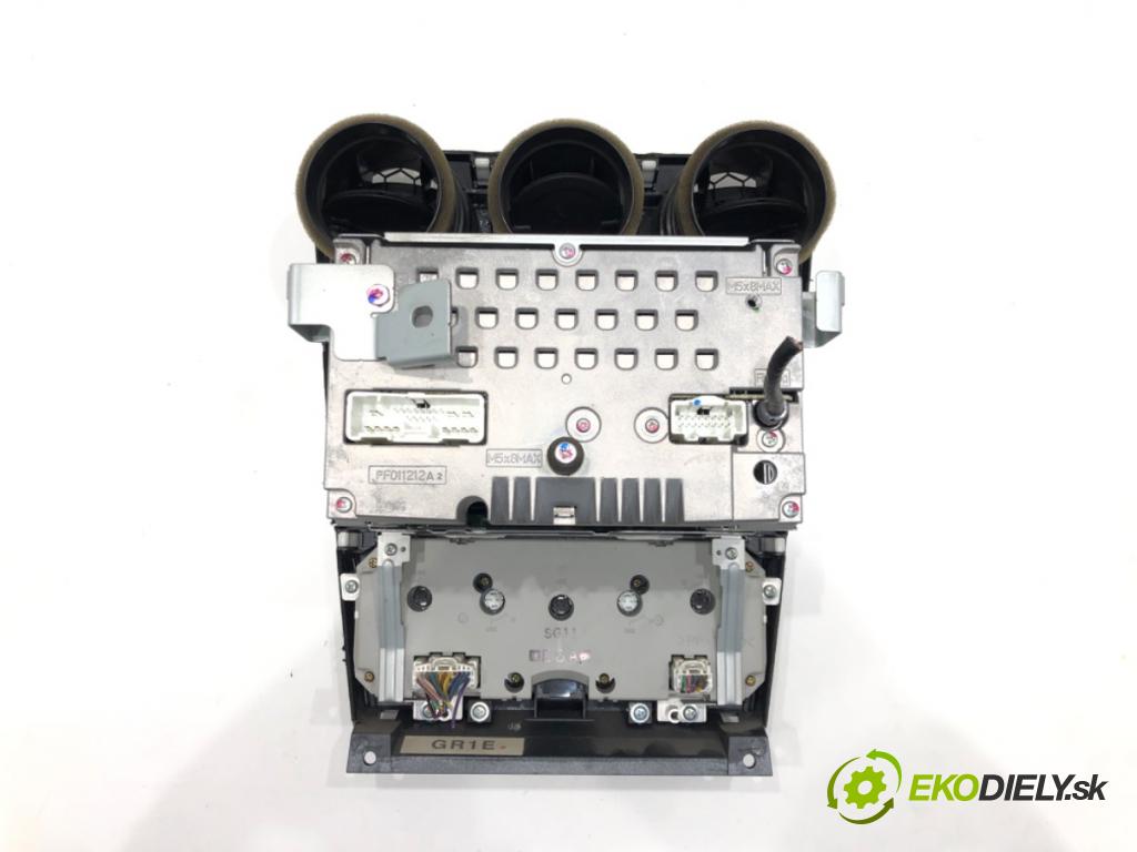 MAZDA 6 Station Wagon (GY) 2002 - 2008    1.8 88 kW [120 KM] benzyna 2002 - 2007  RADIO GR4B66DSX (Audio zariadenia)