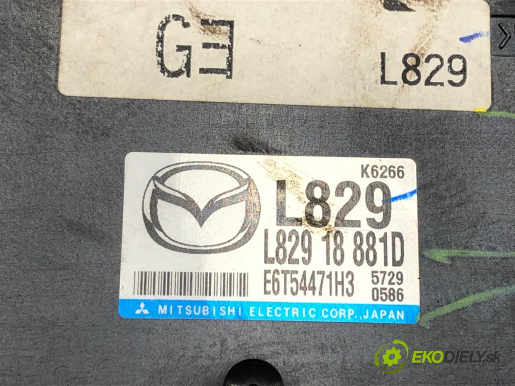 MAZDA 6 Station Wagon (GY) 2002 - 2008    1.8 88 kW [120 KM] benzyna 2002 - 2007  riadiaca jednotka Motor L82918881D (Riadiace jednotky)