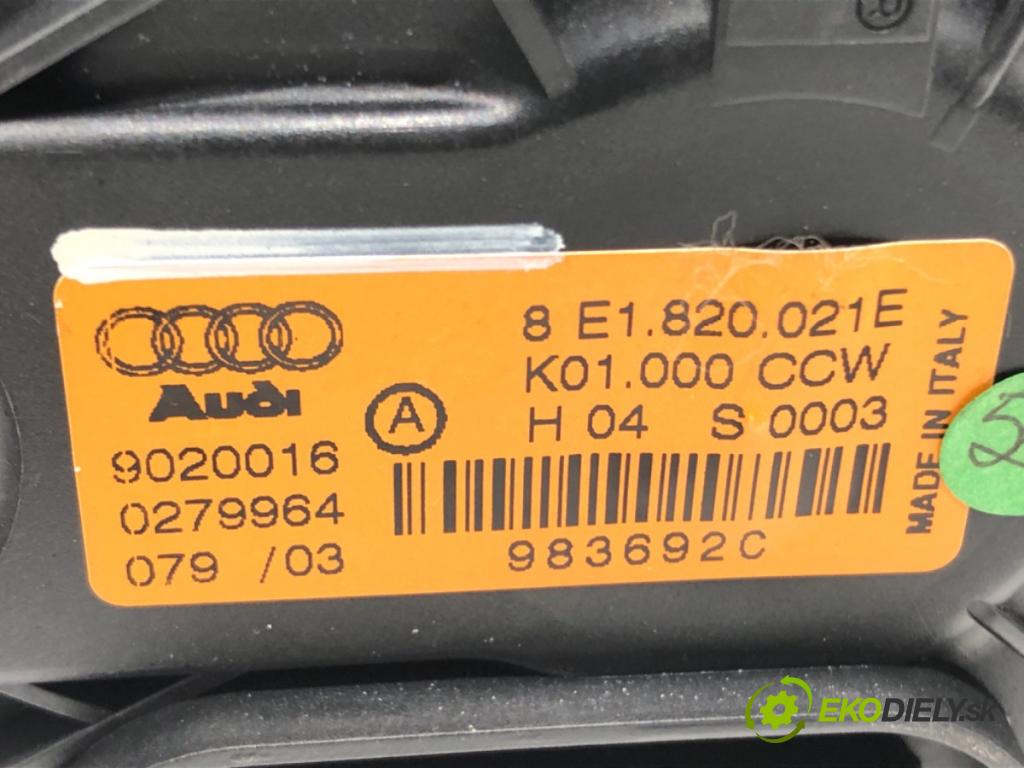 AUDI A4 B6 Avant (8E5) 2000 - 2005    1.9 TDI 96 kW [130 KM] olej napędowy 2001 - 2004  topení 8E1820021E