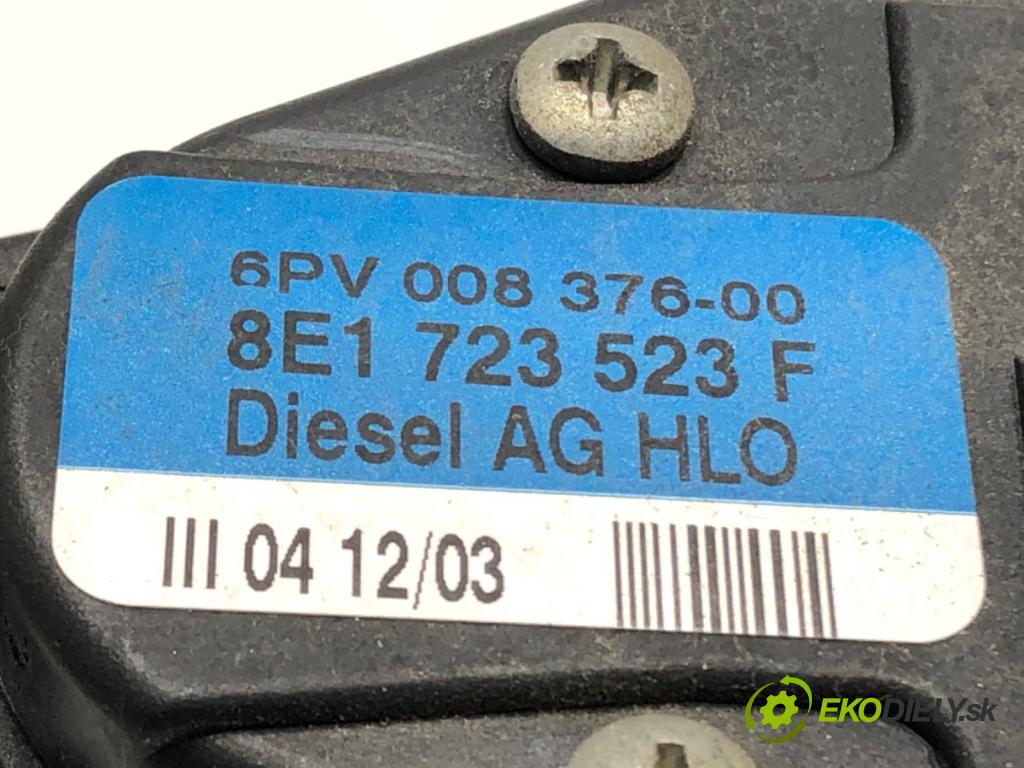 AUDI A4 B6 Avant (8E5) 2000 - 2005    1.9 TDI 96 kW [130 KM] olej napędowy 2001 - 2004  Potenciometer plynu 8E1723523F (Pedále)