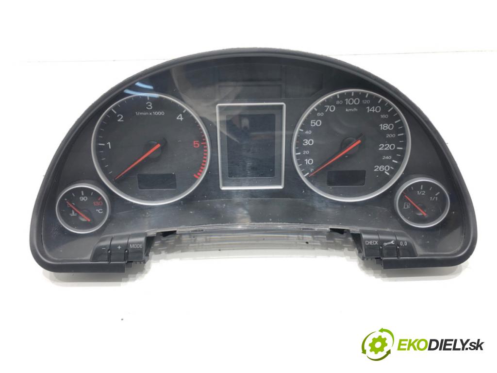 AUDI A4 B6 Avant (8E5) 2000 - 2005    1.9 TDI 96 kW [130 KM] olej napędowy 2001 - 2004  Prístrojovka 0263626035 (Prístrojové dosky, displeje)